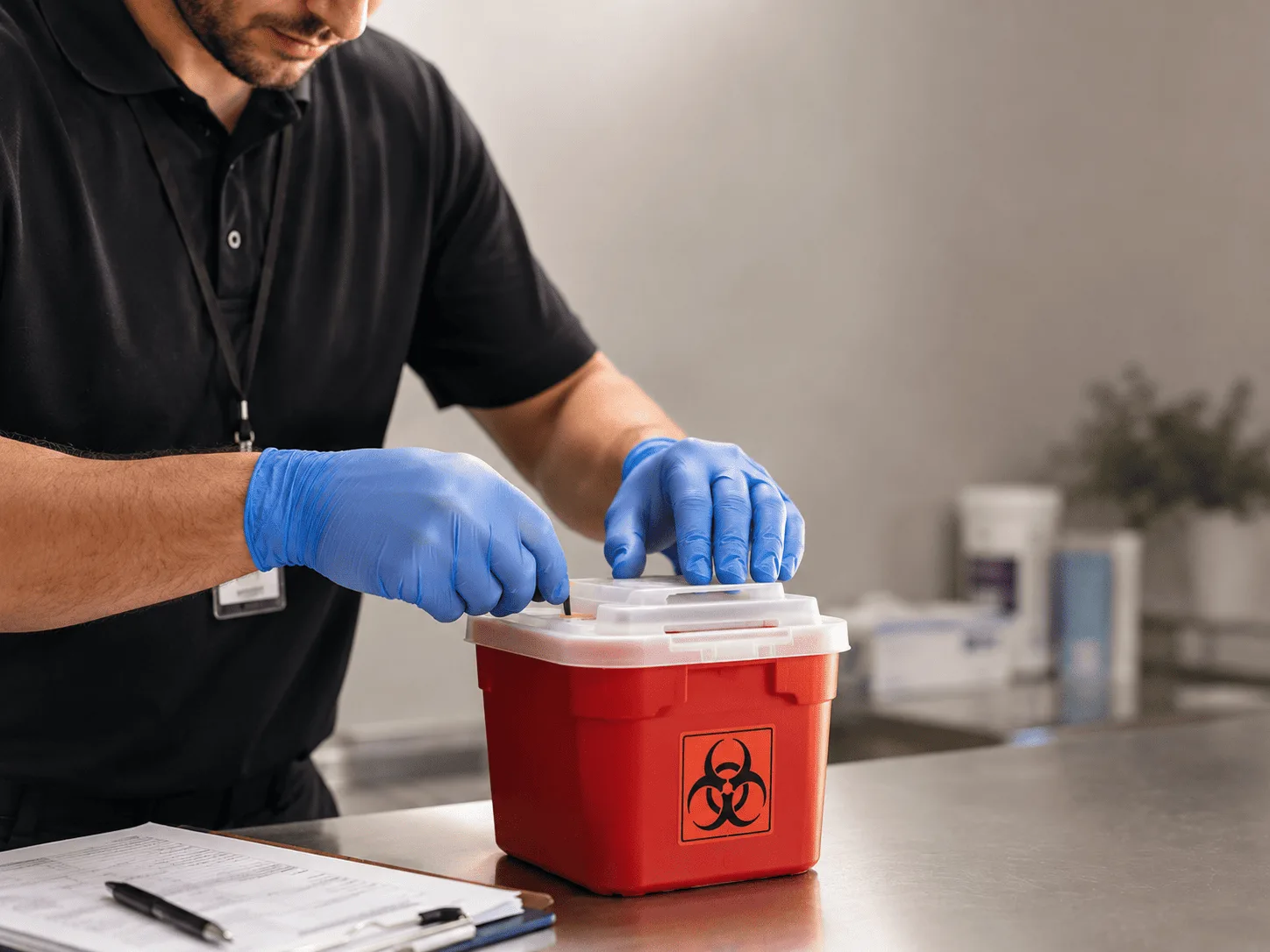 Why choose Sharps Waste Disposal in Perrinton, MI